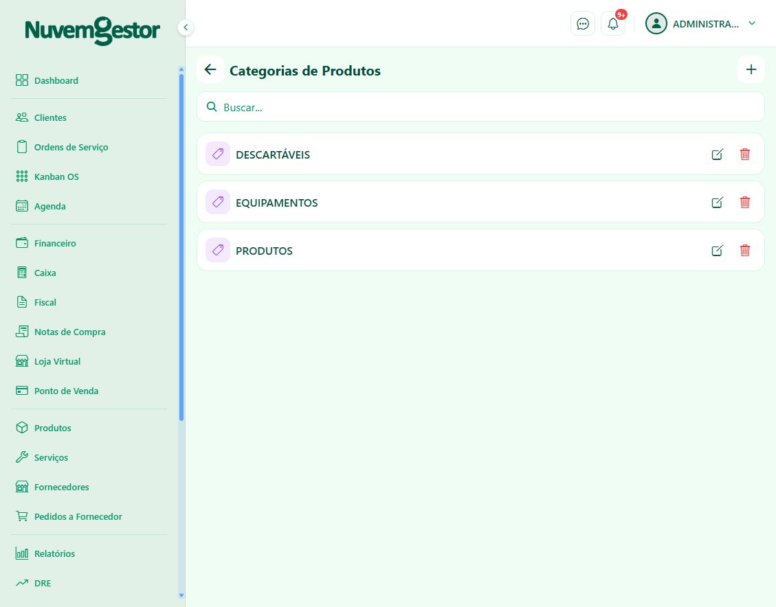 Categorias dos materiais de limpeza: organize produtos, descartáveis e equipamentos